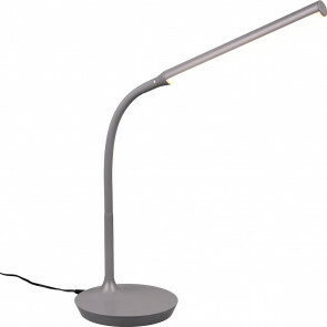 LED Tafellamp - Tafelverlichting - Trion Lumpa - 5W - Warm Wit 3000K - Rond - Mat Wit - Kunststof