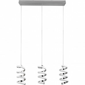 LED Hanglamp - Hangverlichting - Trion Zanda - E27 Fitting - 3-lichts - Rond - Mat Zwart - Aluminium
