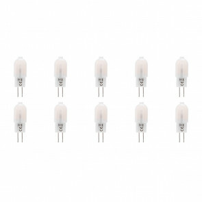 LED Lamp 10 Pack - Aigi - G4 Fitting - 1.3W - Warm Wit 3000K | Vervangt 12W