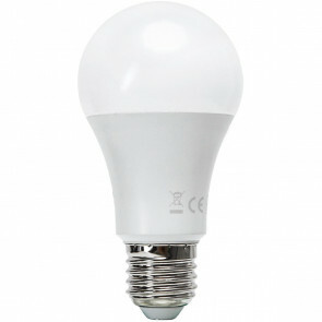 LED Lamp - Smart LED - Aigi Exona - Bulb A60 - 9W - E27 Fitting - Slimme LED - Wifi LED - Aanpasbare Kleur - Mat Wit - Glas