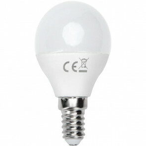 LED Lamp - Smart LED - Aigi Kiyona - Bulb G45 - 7W - E14 Fitting - Slimme LED - Wifi LED - Aanpasbare Kleur - Mat Wit - Glas