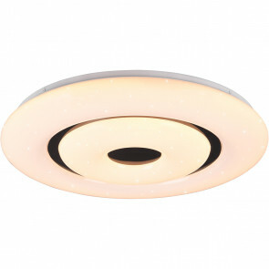 LED Plafondlamp WiZ - Smart LED - Trion Rinolo - 22W - Aanpasbare Kleur - Slimme LED - Dimbaar - Mat Wit - Kunststof