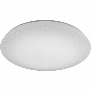 LED Plafondlamp WiZ - Trion Chirlo - 27W - Aanpasbare Kleur - Dimbaar - Afstandsbediening - Sterlicht - Rond - Mat Wit - Kunststof