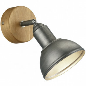 LED Plafondspot - Trion Delvira - E14 Fitting - 1-lichts - Rond - Antiek Nikkel - Aluminium