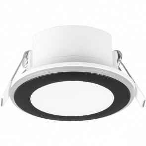 LED Spot - Inbouwspot - Trion Auran - 5W - Warm Wit 3000K - Rond - Mat Zwart - Kunststof