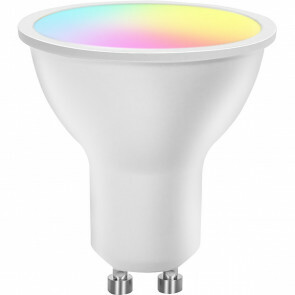 LED Spot - Smart LED - Aigi Lexus - 6.5W - GU10 Fitting - Slimme LED - Wifi LED + Bluetooth - RGB + Aanpasbare Kleur - Mat Wit - Kunststof