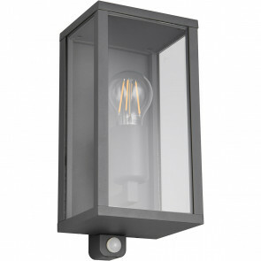LED Tuinverlichting - Wandlamp Buitenlamp - Trion Pounto - 8W - Warm Wit 3000K - Rond - Mat Antraciet - Kunststof