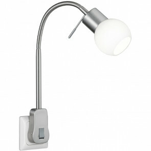 Stekkerlamp Lamp - Trion Frido - G9 Fitting - 3W - Warm Wit 3000K - Dimbaar - Mat Nikkel - Aluminium