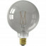 CALEX - LED Lamp 6 Pack - Globe - Smart LED G125 - E27 Fitting - Dimbaar - 7W - Aanpasbare Kleur - Grijs 2