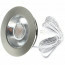 EcoDim - LED Spot Keukenverlichting - ED-10045 - 3W - Warm Wit 2700K - Dimbaar - Waterdicht IP54 - Onderbouwspot - Meubelspot - Inbouwspot - Rond - Mat Nikkel 2