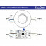 EcoDim - LED Vloerdimmer - ECO-DIM.09 - Fase Afsnijding RC - Enkel Knop - 0-50W - Rond - Mat Wit 4