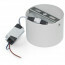 LED Downlight - Opbouw Rond Hoog 5W - Natuurlijk Wit 4200K - Mat Wit Aluminium - Ø105mm 3