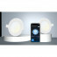 LED Downlight - Smart LED - Wifi LED - Slimme LED - Aigi Zumba - 6W - Warm Wit 3000K - Inbouw Rond - Mat Wit - Aluminium - Ø105mm 4