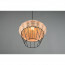 LED Hanglamp - Hangverlichting - Trion Bera XL - E27 Fitting - 1-lichts - Rond - Bruin - Aluminium 8