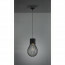 LED Hanglamp - Hangverlichting - Trion Divo - E27 Fitting - 1-lichts - Rond - Mat Zwart - Aluminium 4