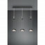 LED Hanglamp - Hangverlichting - Trion Franco - 21.6W - 3-lichts - Warm Wit 3000K - Rond - Mat Antraciet - Aluminium 10
