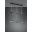 LED Hanglamp - Hangverlichting - Trion Franco - 21.6W - 3-lichts - Warm Wit 3000K - Rond - Mat Antraciet - Aluminium 13