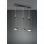 LED Hanglamp - Hangverlichting - Trion Franco - 21.6W - 3-lichts - Warm Wit 3000K - Rond - Mat Antraciet - Aluminium 9