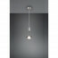 LED Hanglamp - Hangverlichting - Trion Franco - 7.2W - 1-lichts - Warm Wit 3000K - Rond - Mat Nikkel - Aluminium 12
