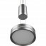 LED Hanglamp - Hangverlichting - Trion Franco - 7.2W - 1-lichts - Warm Wit 3000K - Rond - Mat Nikkel - Aluminium 6