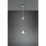 LED Hanglamp - Hangverlichting - Trion Franco - 7.2W - 1-lichts - Warm Wit 3000K - Rond - Mat Nikkel - Aluminium 9