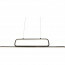 LED Hanglamp - Trion Akina - 38W - Warm Wit 3000K - Dimbaar - Rechthoek - Mat Zwart - Aluminium 5