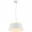LED Hanglamp - Trion Barnaness - E27 Fitting - 3-lichts - Rond - Mat Wit - Aluminium