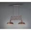LED Hanglamp - Trion Detrino - E27 Fitting - 2-lichts - Rond - Roestkleur - Aluminium 5
