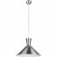 LED Hanglamp - Trion Ewomi - E27 Fitting - 1-lichts - Rond - Mat Nikkel - Aluminium - Ø35cm 4