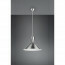 LED Hanglamp - Trion Ewomi - E27 Fitting - 1-lichts - Rond - Mat Nikkel - Aluminium - Ø35cm 8