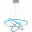 LED Hanglamp WiZ - Hangverlichting - Trion Noraan - 80W - Aanpasbare Kleur - RGBW - Rond - Mat Nikkel - Aluminium 4