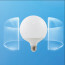 LED Lamp - Aigi Lido - Bulb G120 - E27 Fitting - 20W - Natuurlijk Wit 4000K - Wit 5