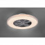 LED Plafondlamp met Ventilator - Plafondventilator - Trion Haron - 40W - Rond - Mat Chroom - Kunststof  9