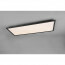 LED Plafondlamp - Plafondverlichting - Trion Alina - 34W - Warm Wit 3000K - Dimbaar - Mat Zwart - Aluminium - 80cm 3