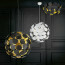 LED Plafondlamp - Plafondverlichting - Trion Discon - E14 Fitting - 3-lichts - Rond - Mat Zwart Aluminium 2