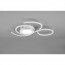 LED Plafondlamp - Plafondverlichting - Trion Jivino - 36W - Aanpasbare Kleur - Dimbaar - Rond - Mat Wit - Aluminium 16
