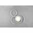 LED Plafondlamp - Plafondverlichting - Trion Jivino - 36W - Aanpasbare Kleur - Dimbaar - Rond - Mat Wit - Aluminium 19