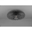 LED Plafondlamp - Plafondverlichting - Trion Johy - E27 Fitting - Rond - Industrieel - Mat Zwart - Aluminium - 50cm 7