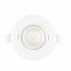 LED Spot - Inbouwspot - Aigi Lola - 7W - Helder/Koud Wit 6500K - Rond - Mat Wit - Aluminium 5