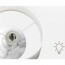 LED Tafellamp - Tafelverlichting - Aigi Herdon - E14 Fitting - Rond - Mat Bruin - Keramiek 3