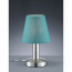 LED Tafellamp - Tafelverlichting - Trion Muton - E14 Fitting - Rond - Mat Turquoise - Aluminium 2