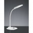 LED Tafellamp - Tafelverlichting - Trion Poiny - 4W - Warm Wit 3000K - Rond - Mat Wit - Kunststof 2