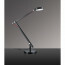 LED Tafellamp - Trion Amsty - 5W - Warm Wit 3000K - Rond - Glans Zwart - Aluminium 3