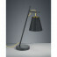 LED Tafellamp - Trion Andra - E14 Fitting - Rond - Mat Zwart - Aluminium 2