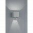 LED Tuinverlichting - Tuinlamp - Trion Adina - Wand - 6W - Warm Wit 3000K - Vierkant - Mat Titaan - Aluminium 3