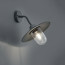 LED Tuinverlichting - Tuinlamp - Trion Brenionty - Wand - E27 Fitting - Mat Zwart - Aluminium 2