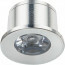 LED Veranda Spot Verlichting 6 Pack - 1W - Natuurlijk Wit 4000K - Inbouw - Dimbaar - Rond - Mat Zilver - Aluminium - Ø31mm 2