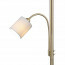 LED Vloerlamp - Trion Hotia - E27 Fitting - Rond - Mat Crème - Aluminium 2