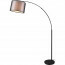 LED Vloerlamp - Vloerverlichting - Trion Bidon - E27 Fitting - 1-lichts - Rond - Mat Zwart - Aluminium - Tot 10W 2