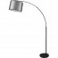 LED Vloerlamp - Vloerverlichting - Trion Bidon - E27 Fitting - 1-lichts - Rond - Mat Zwart - Aluminium - Tot 10W 4